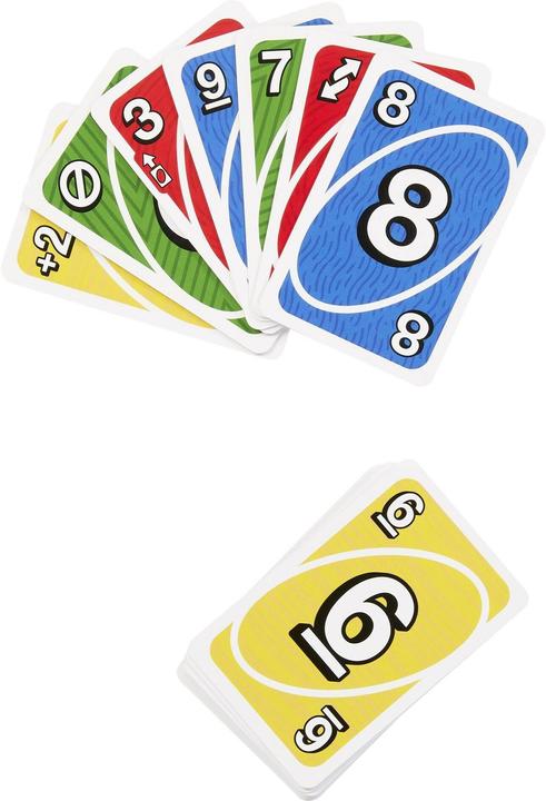 Actual product image Mattel Games Uno Teams (English, German, 2 - 10 Players)