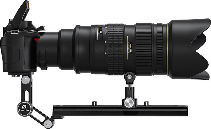 Image du produit Leofoto VR-220 Support d'objectif pour Manfrotto et Sachtler (Traîneaux)