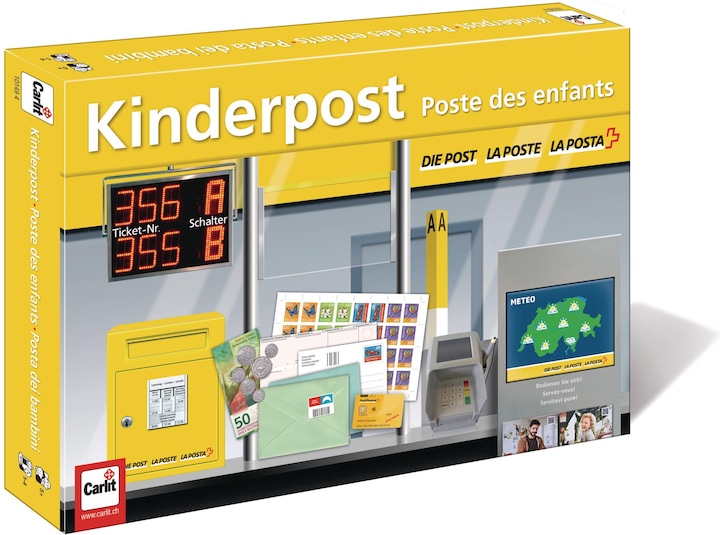 Carlit Posta dei bambini (Francese, Tedesco, Inglese)