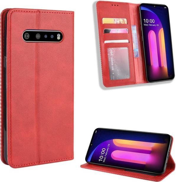 Produktbild MU Classic Retro Leder Bookcover Series (LG V60 ThinQ 5G)