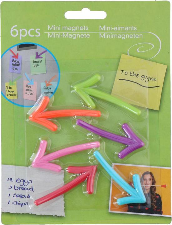 Produktbild Edco Memo Mini Magnet Pfeil (6 x)