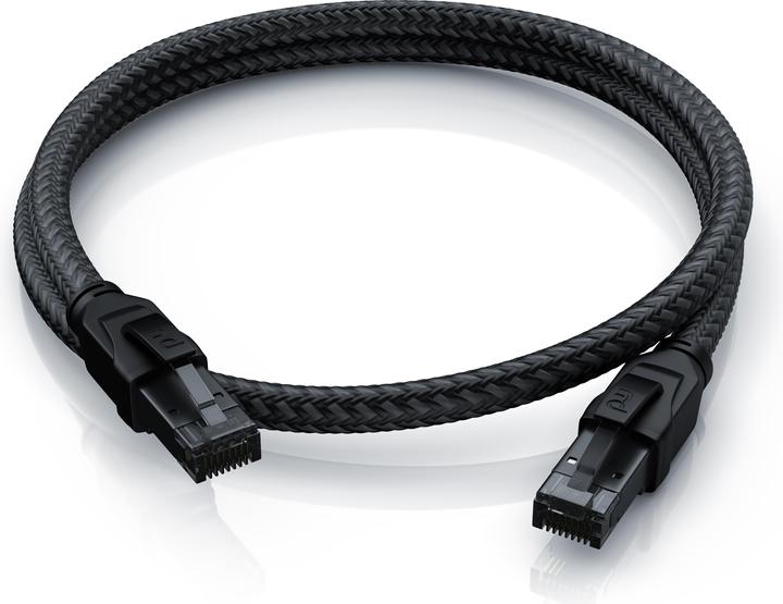 Actual product image Primewire Network cable CAT.8, RJ-45, Ethernet, patch cable CAT 8, Gigabit Ethernet 40 Gbit/s S/FTP LAN cable (S/FTP, CAT8.1, 10 m)