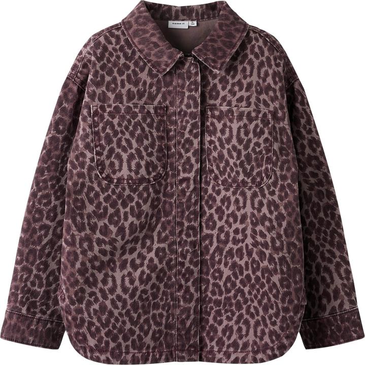 Actual product image Name it Leoprint Shacket (116)