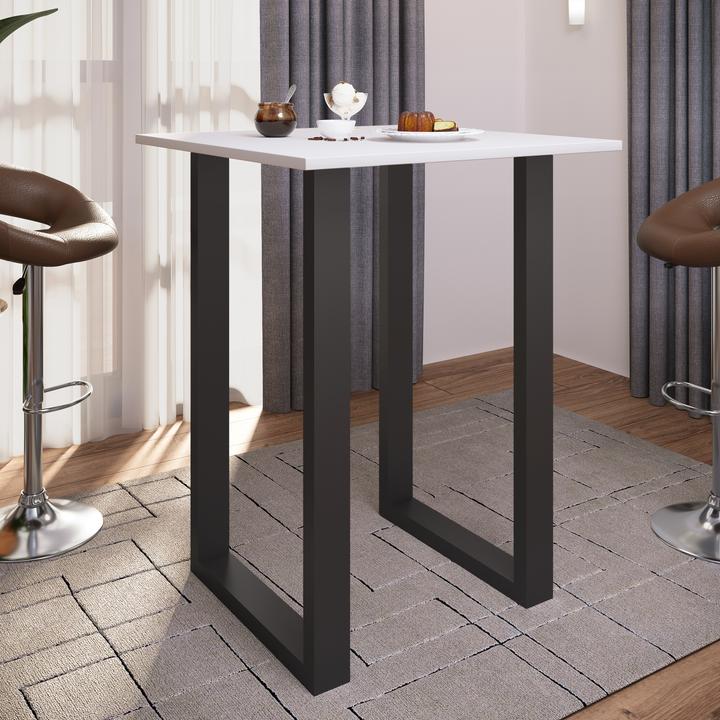 Image du produit VCM Holz Bartisch Stehtisch Xona 80x80 (80 x 80 x 102 cm)