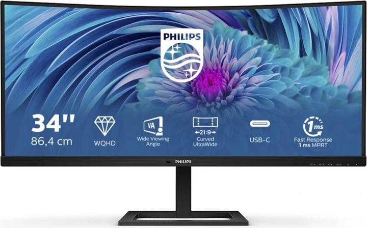Productafbeelding Philips 346E2CUAE/00 (3440 x 1440 pixels, 34")