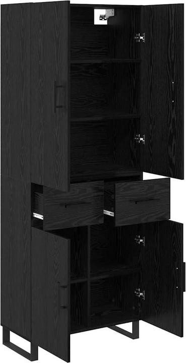 Actual product image vidaXL Modernes Highboard (69.50 x 34 x 180 cm)