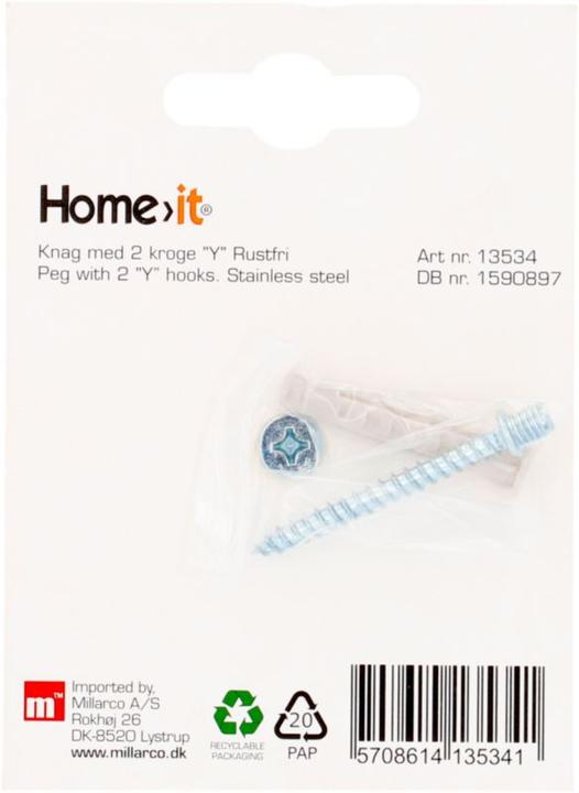 Actual product image Home It Double hook Y