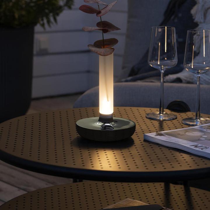 Produktbild Konstsmide Akku-LED Vase Biarritz Silver Indoor/Outdoor 7827-003