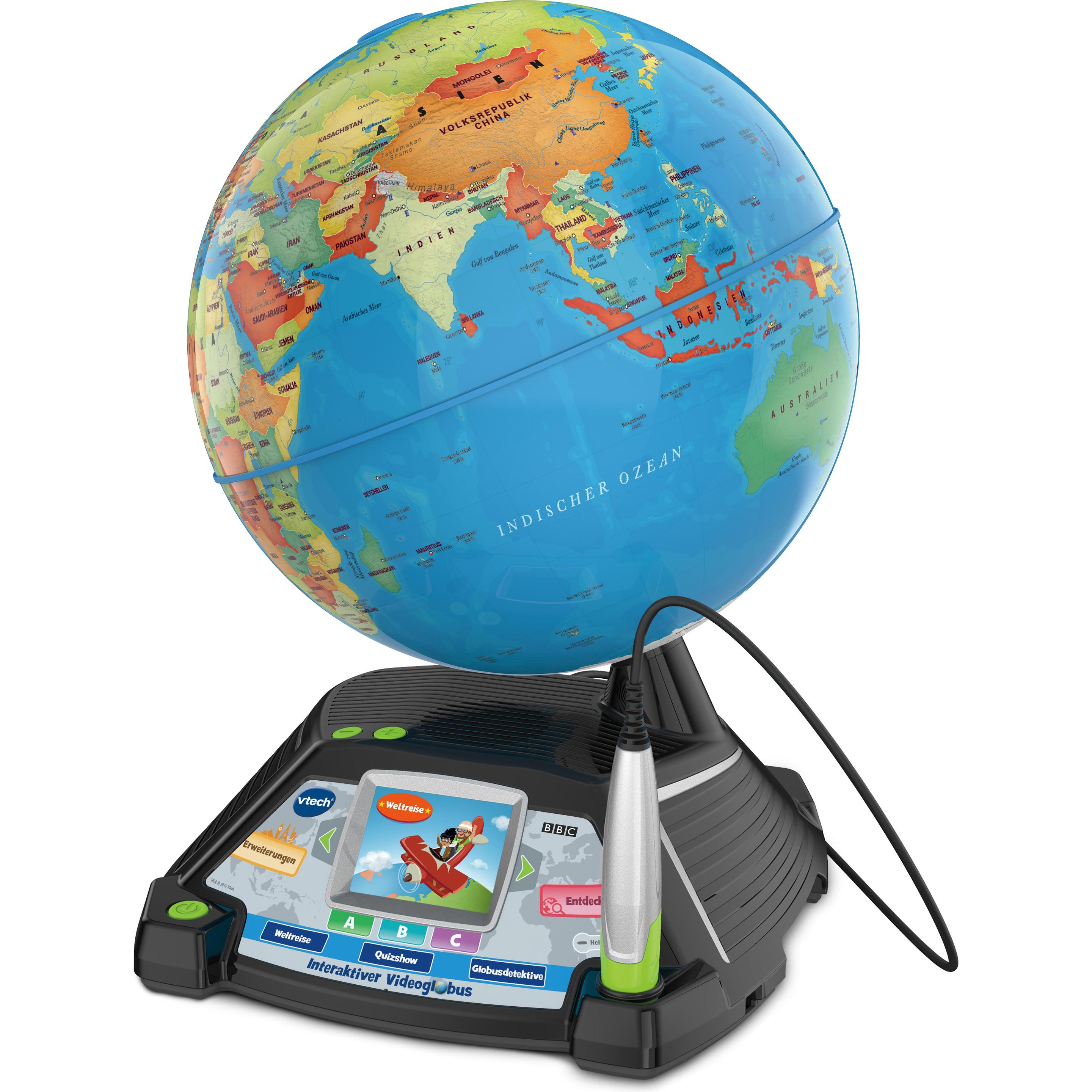 Vtech Multicolore Mappamondo Interattivo (Tedesco)