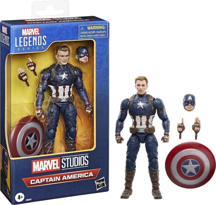 Produktbild Hasbro Marvel Legends Series Captain America, Avengers: EndgameAction-Figur (15 cm) zum Sammeln