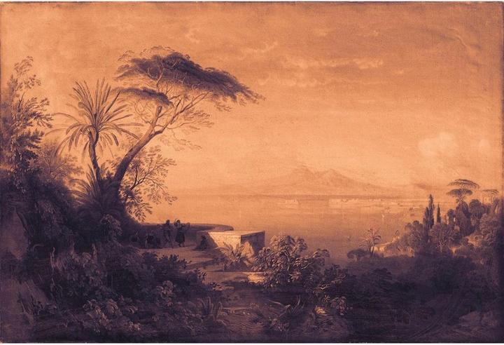 Orange, Taupe, Violett