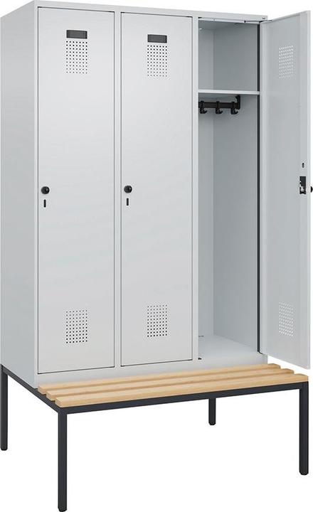 kaiserkraft Armadietto da banco Evolo PLUS (120 cm, 212 cm)