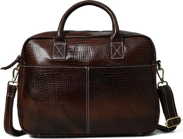 Immagine prodotto Only-Bags.Store Cartella in pelle Laurent - marrone scuro