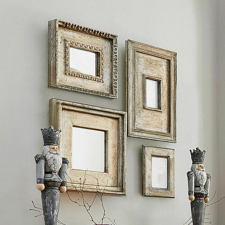 Immagine prodotto Loberon Set di 4 specchi Holny argento antico