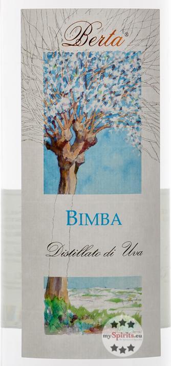 Produktbild Berta Distillato d'uva Bimba 150cl.
