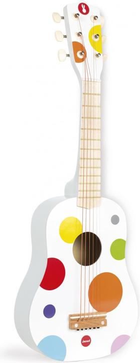 Produktbild Janod Confetti Gitarre (Englisch, Italienisch, Deutsch, Spanisch, Französisch, Niederländisch)