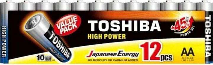 Actual product image Toshiba Batterien High Power LR6 1,5 V (12 pcs., AA)