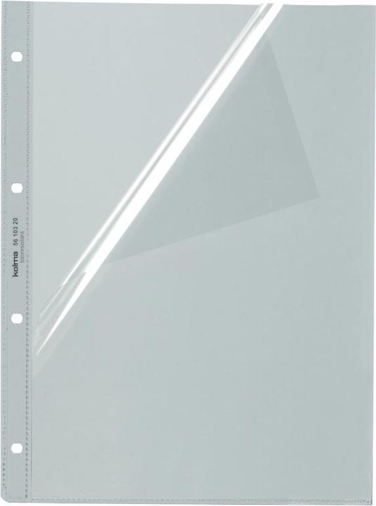Image du produit Kolma Pochette de présentation A4 lisse medium ouverte sur le côté et sur le dessus (A4, 100x)