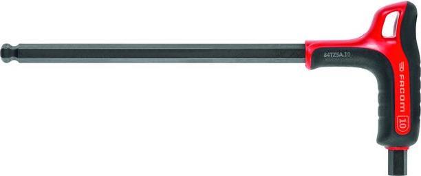 Actual product image Facom Allen wrench, with ball head, 10mm