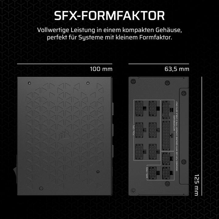 Produktbild Corsair SF1000 (1000 W)