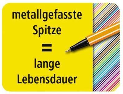 Actual product image STABILO point 88 Fineliner (Multicoloured, 20 x)