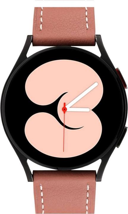 Actual product image Cover-Discount Galaxy Watch 5 - Leather strap pink (Faux leather)