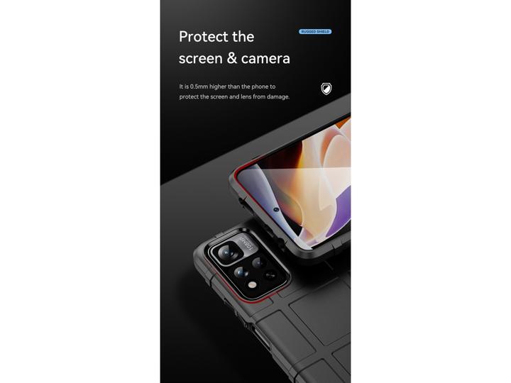 Produktbild Screenguard Xiaomi Redmi Note 11 Pro+ 5G Rugged Shield Hülle (Xiaomi Redmi Note 11 Pro+ 5G)