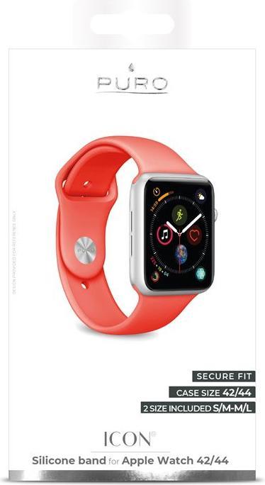 Produktbild Puro Icon 42-44mm (44 mm, Silikon)