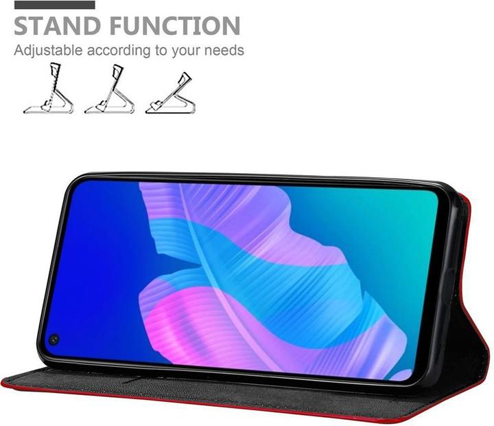 Produktbild Cadorabo Book Invisible Magnet Cover (Huawei P40 Lite E)