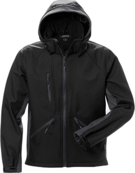 Fristads Jacke Softshell 1414 SHI, schwarz/grau, Grösse XXL