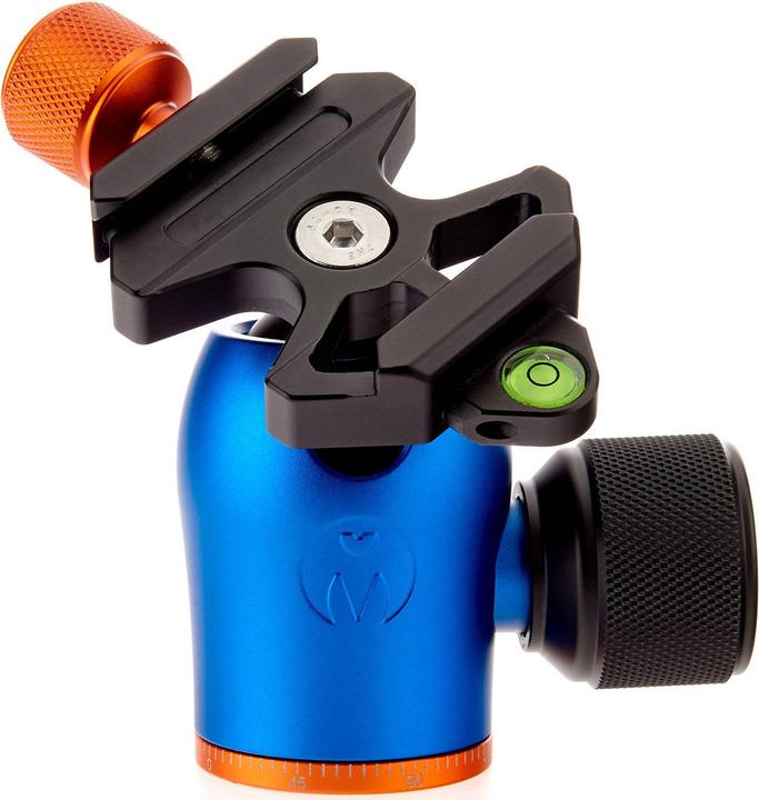 Immagine prodotto 3 Legged Thing Testa a sfera AirHed Pro Blue (blu) con piastra a sgancio rapido compatibile Arca (Testa sferica)