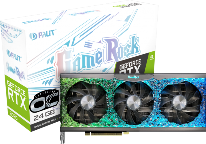 Produktbild Palit GeForce RTX 3090 Game Rock OC (24 GB)