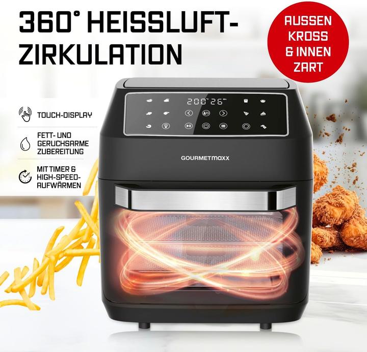 Produktbild Gourmetmaxx Heissluftfritteuse