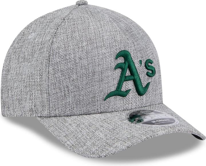 Actual product image New Era 9Forty M-Crown Cap - Weave Oakland Athletics Grau