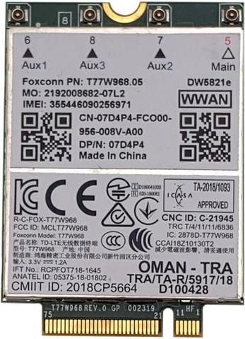 Produktbild Dell Modul DW5821e LTE-A