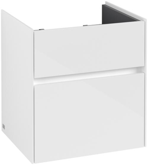 Actual product image Villeroy & Boch V&B Vanity unit COLLARO 510x546x414mm Glossy White (51 x 41.40 x 54.60 cm)