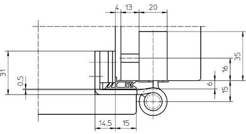 Produktbild Simonswerk Baka Protect 4010 3D FD