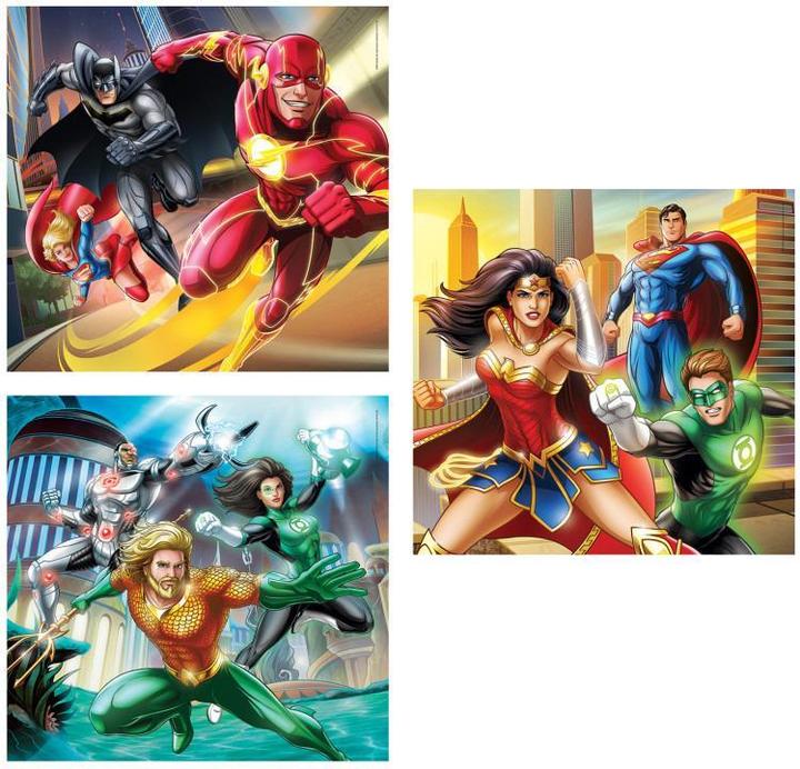 Produktbild Clementoni Puzzle Super Color Square DC Comics Justice (144 Teile)