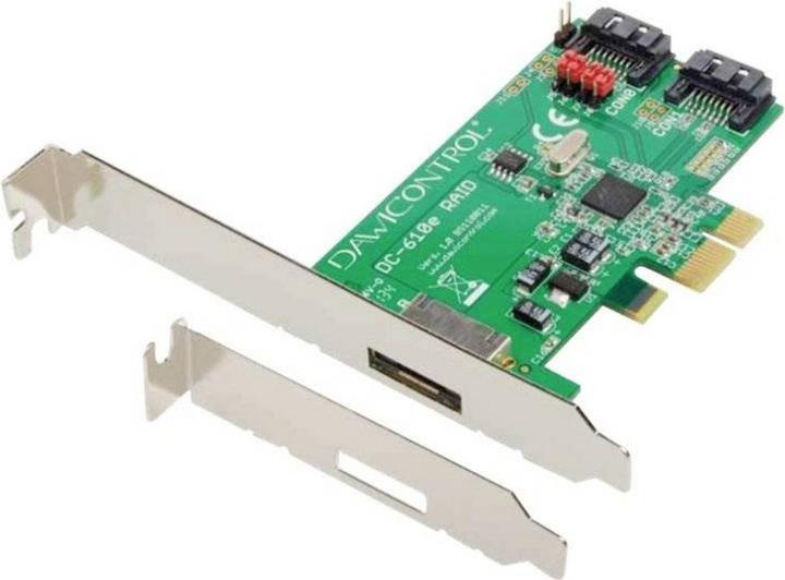 Dawicontrol 2 channel Serial ATA RAID PCI Express controller, RAID 1, 0, JBOD