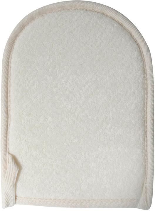 MSV Peelinghandschuh aus Sisal 23.5 x 16 cm, Weiss