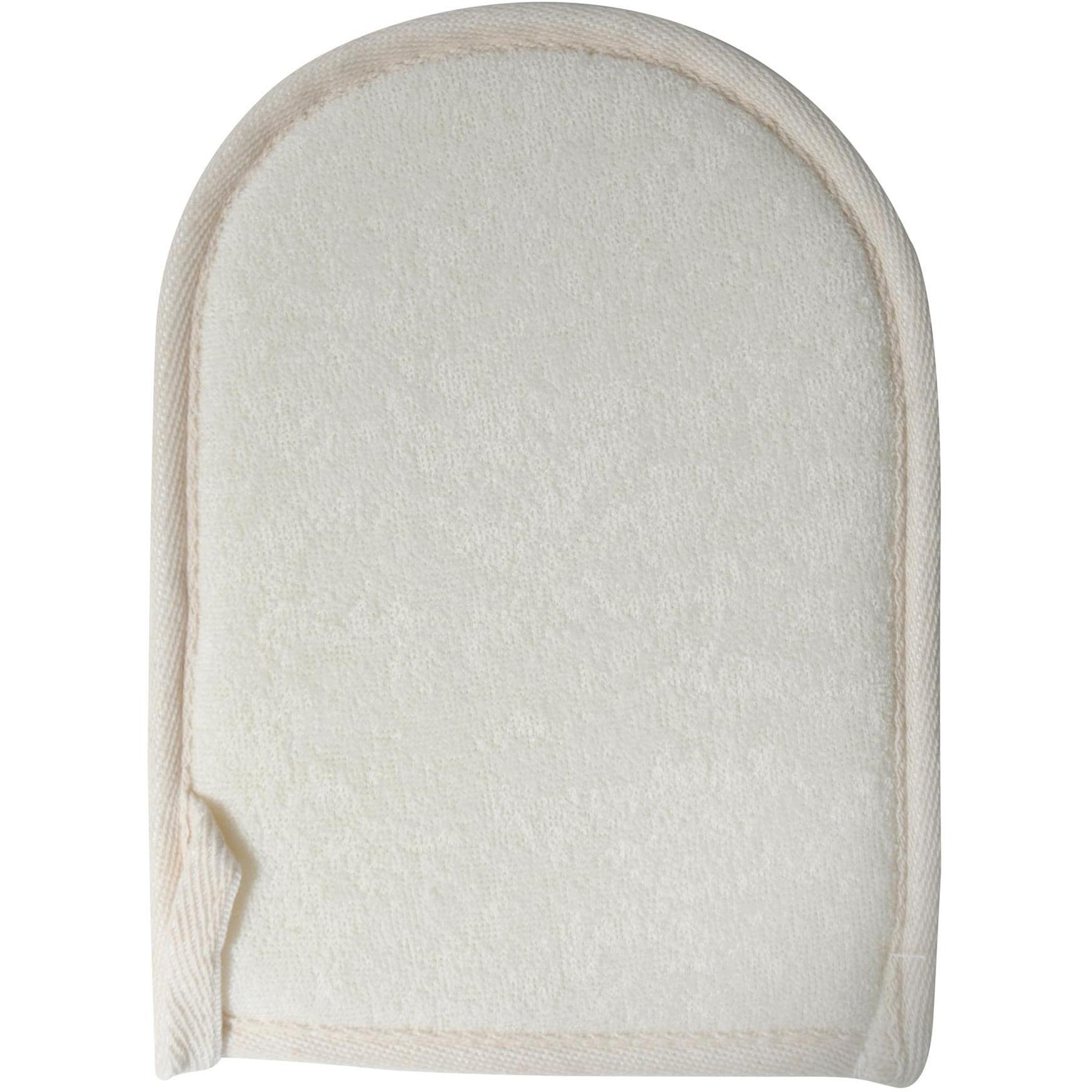 MSV, Badezubehör, Peelinghandschuh aus Sisal 23.5 x 16 cm, Weiss