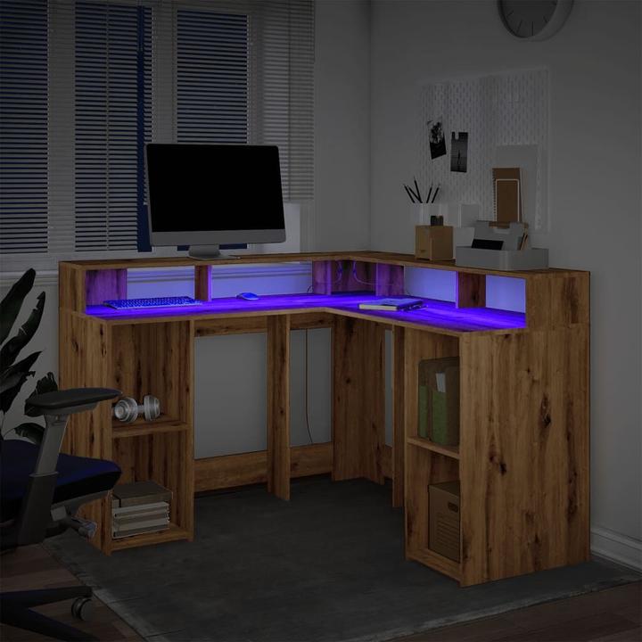 Produktbild vidaXL Schreibtisch (130 x 130 x 91 cm)