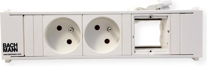 Actual product image Bachmann BACH socket strip (2x, CEE 7/5)