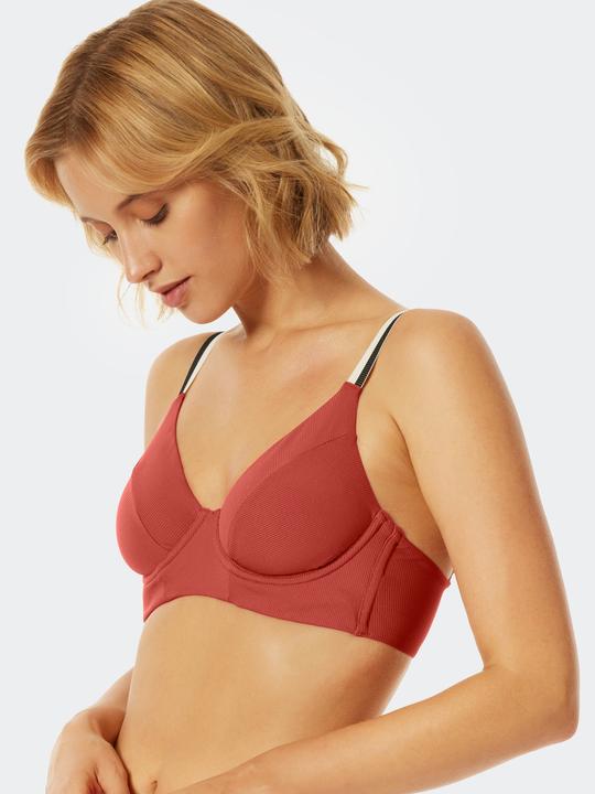 Actual product image Schiesser Aqua Californian Dream underwired bikini top (XS)