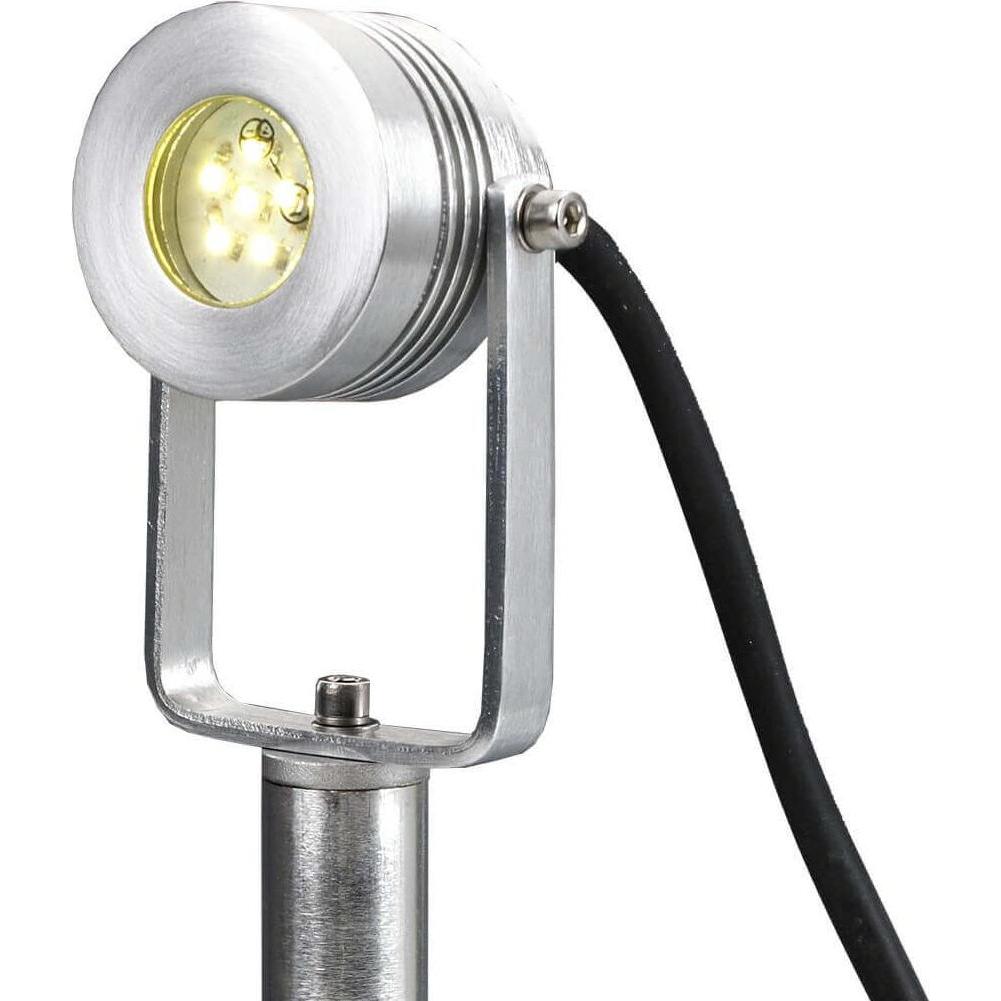 Thumbnail - Elstead Lighting, Gartenbeleuchtung, Spennymoor LED Aussen-Stehleuchten 3-fach Erdspiess Eloxiertes Aluminium IP54 (IP54...