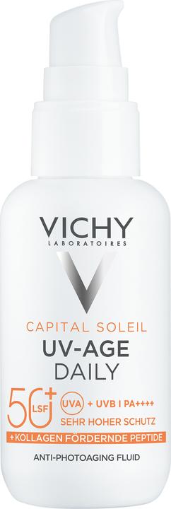 Actual product image Vichy VICHY Capital Soleil UV Aqua Fluid LSF50 (Suntan cream, SPF 50, 50 ml)