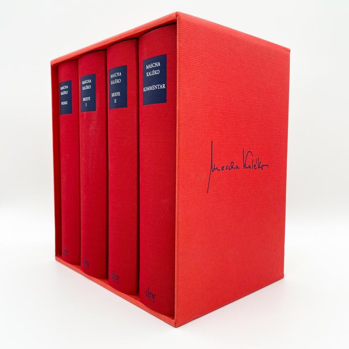 Produktbild Sämtliche Werke und Briefe in vier Bänden (Deutsch, Mascha Kaléko, 2012)