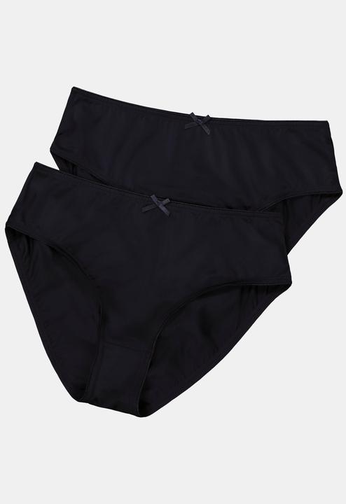 Produktbild Ulla Popken Midi-Slips, 2er-Pack, Mikrofaser (68)