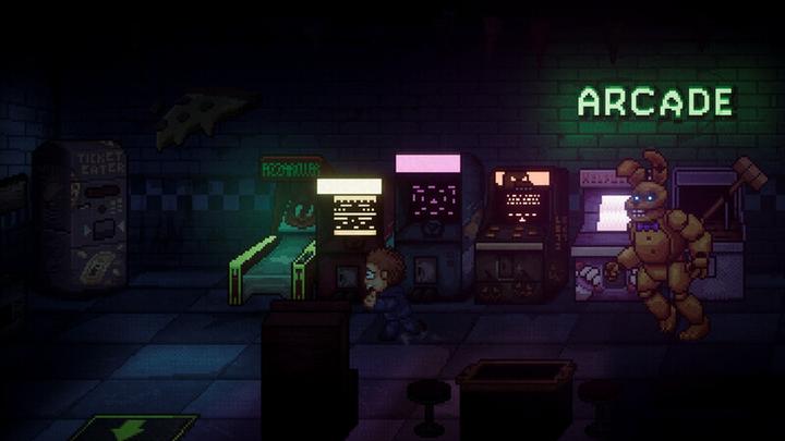 Produktbild iam8bit Five Nights at Freddy's - Into the Pit Switch (Switch, DE)