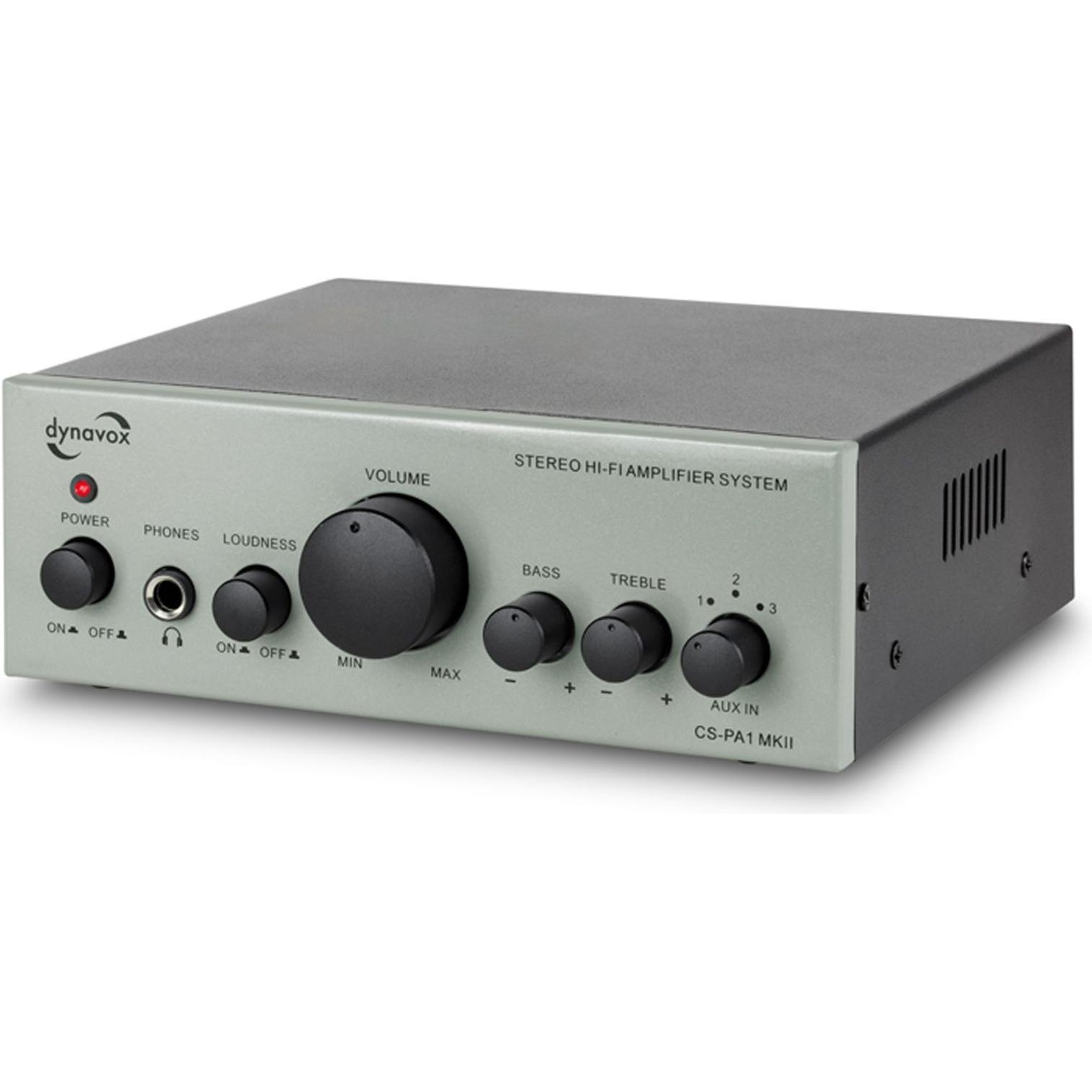 Thumbnail - Dynavox Stereo-Verstärker (Verstärker), Stereoverstärker, Silber